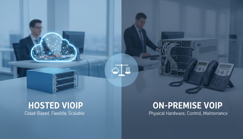Hosted vs On-Premise VoIP: Which Is Right for Your Business?