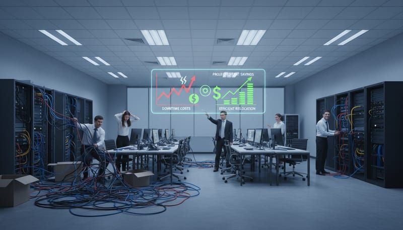 The Real Cost of a Poorly Managed IT Office Move