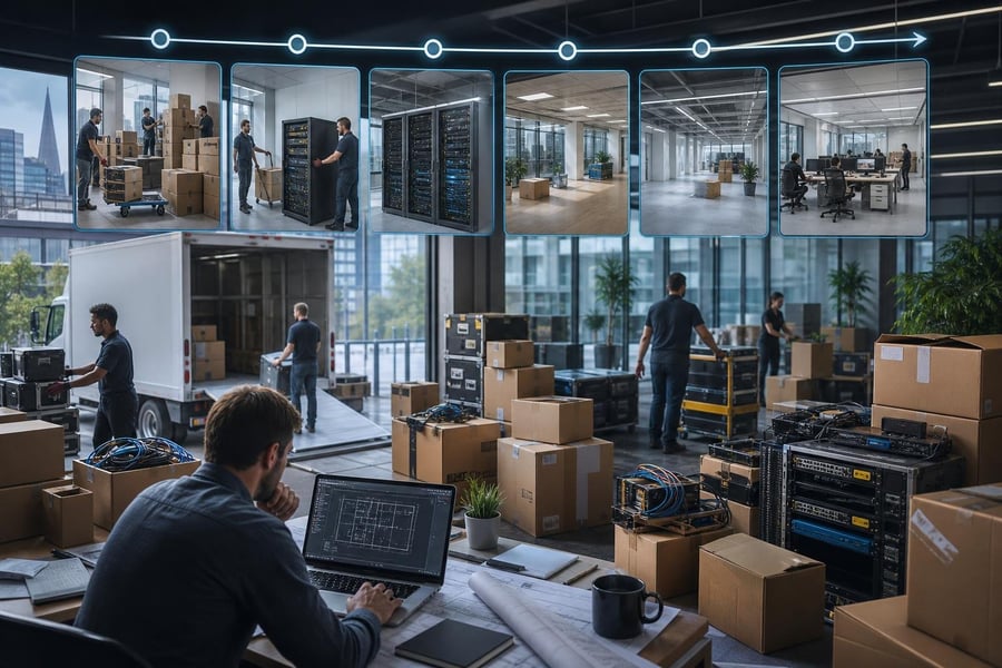 Office Move Timeline Planner